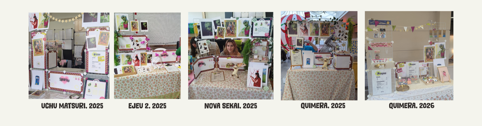 Bancas,Avant Pop, Nova Sekai, Quimera, Uchu MAtsuri, EJEU2